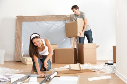 Professional packing services for a Roehampton home move