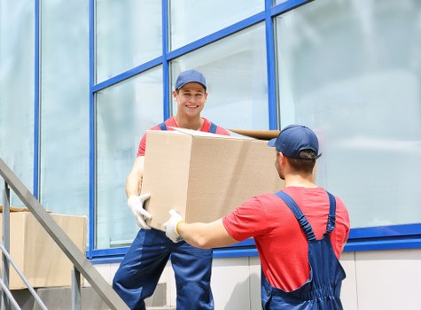 Payment and invoice conditions for moving services