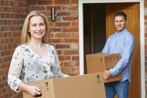 Illustration representing modern slavery awareness in a removals business