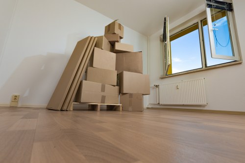 Local moving van transportation in South West London