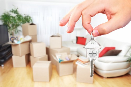 Professional local moving service in Roehampton with organized transport
