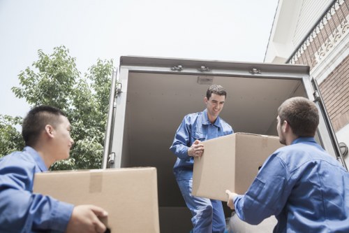 Charity donation and recycling process for usable items collected by Man And Van Roehampton