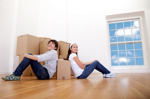 Office removal support for a business move in Roehampton