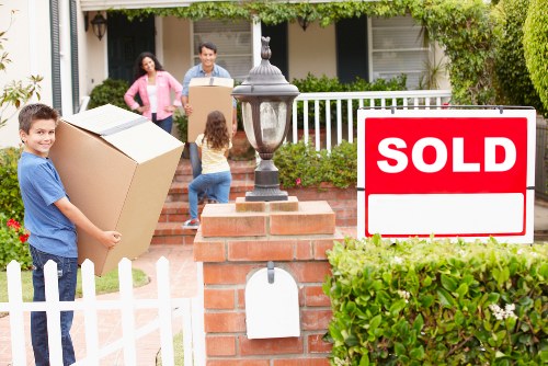 Careful loading of household items for house removals
