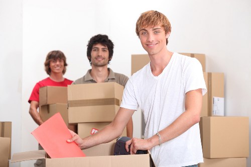 Removal van transport for household and business items in Roehampton